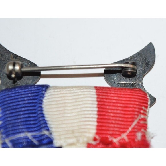 Vtg 1950's EAGLE RANK Boy Scouts of America MEDAL BSA Honor Badge Sterling silve - Picture 9 of 13